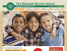 Tablet Screenshot of elisabethmorrow.org